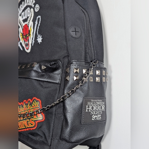 🆕 Stranger Things Hellfire Club Backpack - Picture 4 of 15